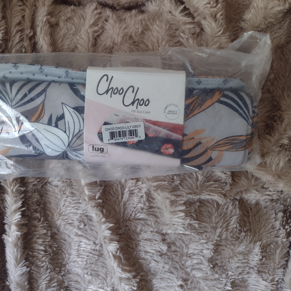 Pill box with cover in original packaging